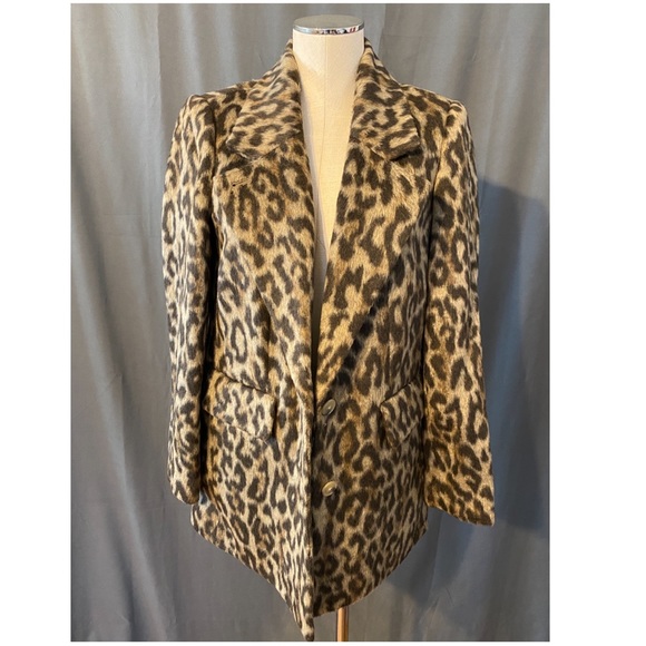 Rebecca Taylor Leopard Coat - Picture 2 of 8